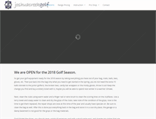 Tablet Screenshot of joshuacreekgolf.ca